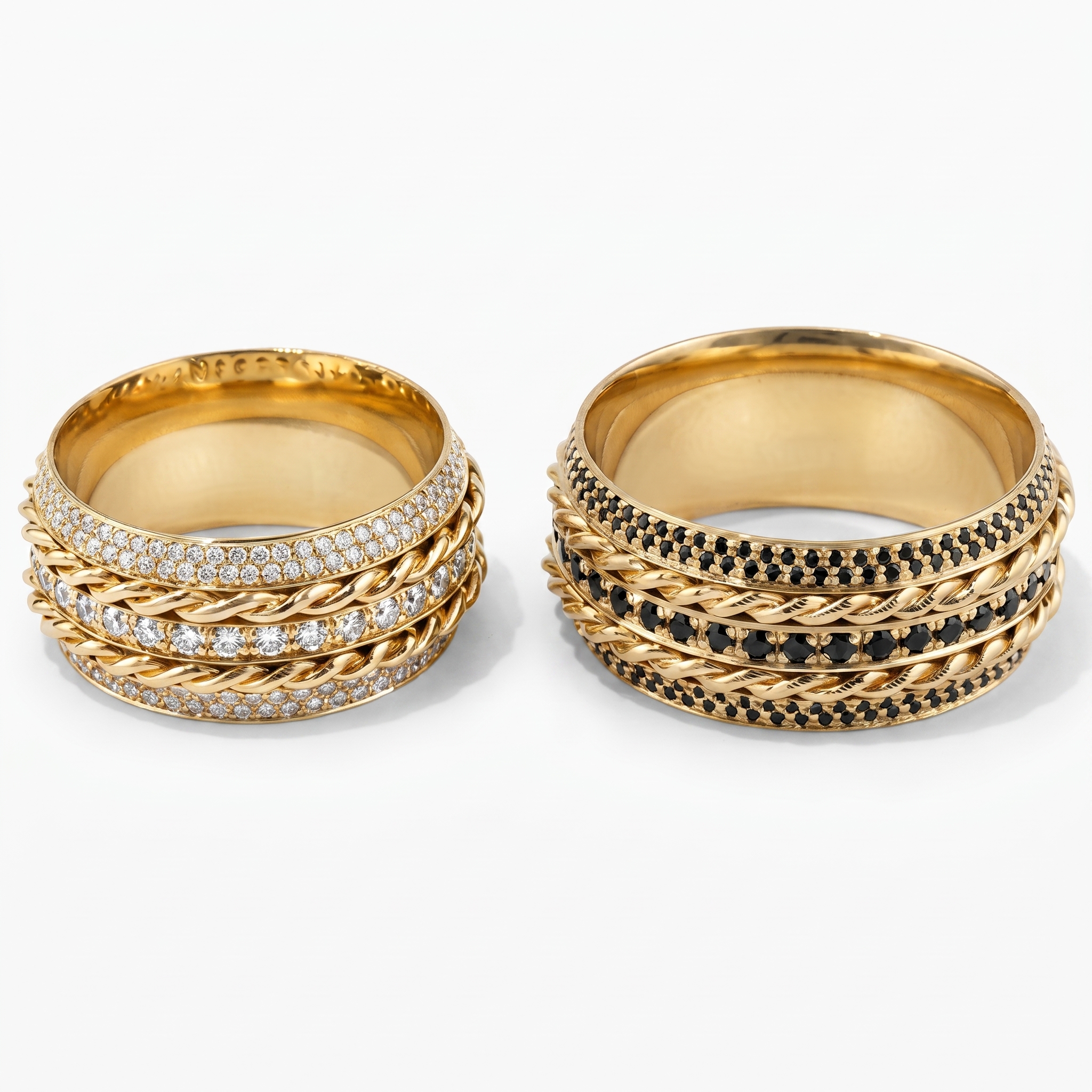 Alianças de Casamento em Ouro 18k - Modelo Constância - Anatômico - Cód. 1074 - Imagem 2