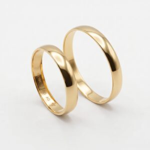 Alianças de Ouro 18k - Clássica do Vale 3 mm - Cód. 1061