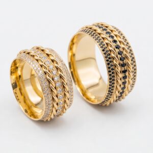 Alianças de Casamento em Ouro 18k - Modelo Constância - Anatômico - Cód. 1074