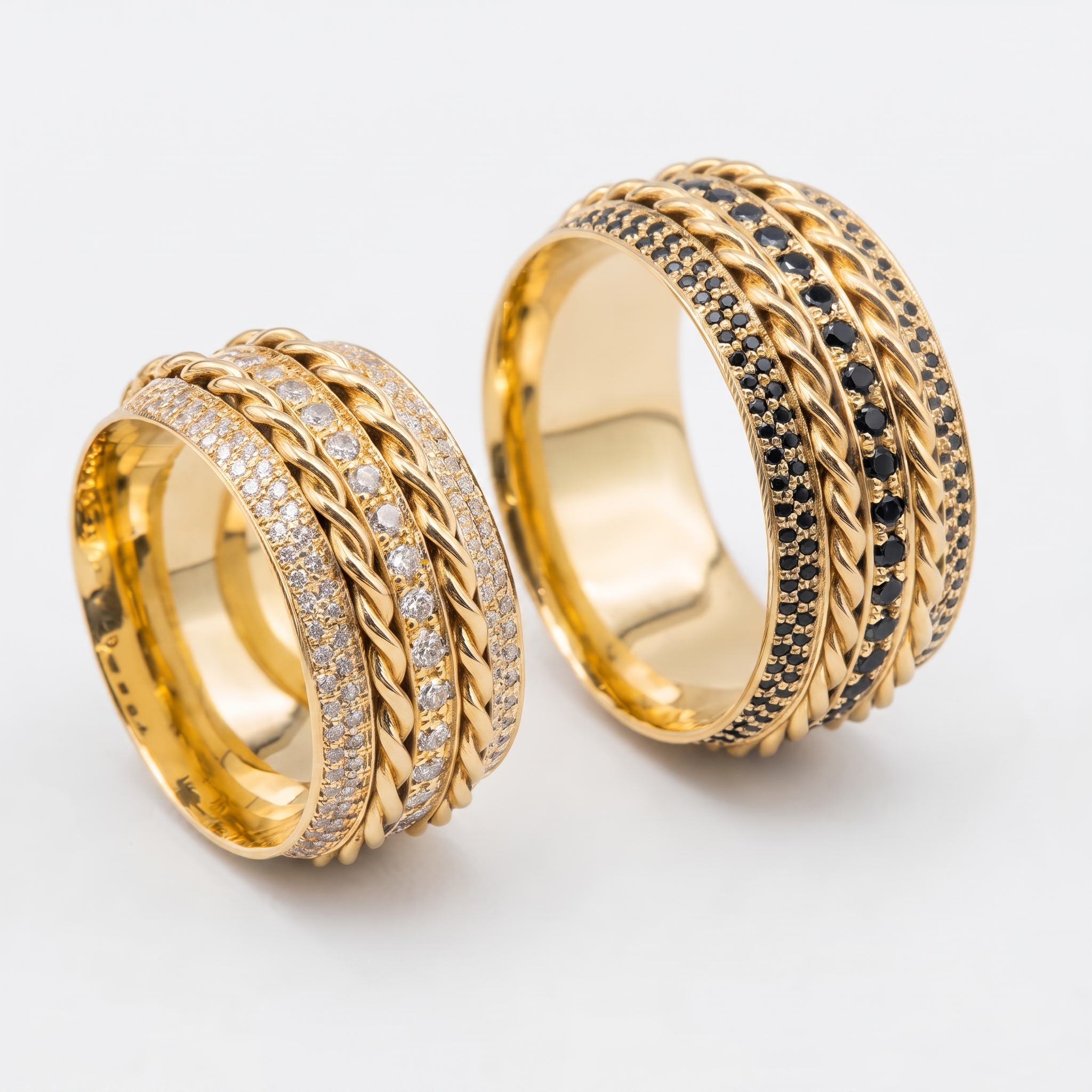 Alianças de Casamento em Ouro 18k - Modelo Constância - Anatômico - Cód. 1074